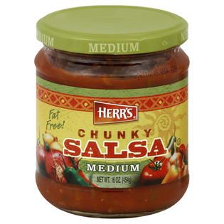 Herrs Salsa, Chunky, Medium, 16 oz (454 g)
