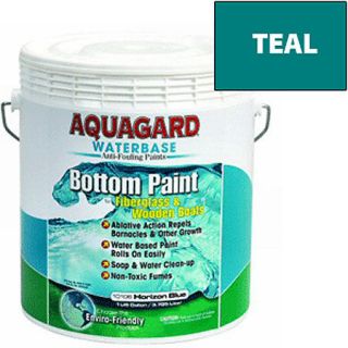 Aquaguard Waterbase Anti Fouling Bottom Paint Gallon Teal 83854