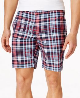 Club Room Andre Plaid Shorts, Only at   Shorts   Men