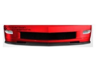 Carbon Creations 1997 2004 Chevrolet Corvette ZR Edition Front Lip ( must use with zr front Bumper) 105695