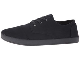 TOMS Paseo Black on Black Canvas