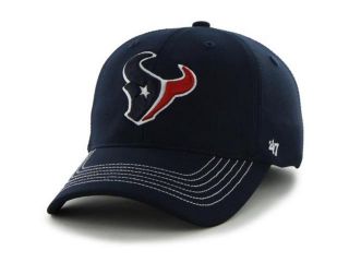 Houston Texans 47 Brand Navy Game Time Closer Performance Flexfit Hat Cap