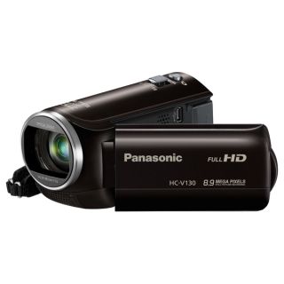 Panasonic HC V130 Digital Camcorder   2.7 LCD   BSI MOS   Full HD