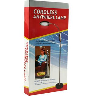 Super Bright™ Portable Lamp Stand w/ LED Lights   Cordless
