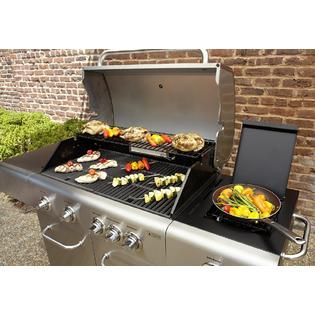 Kenmore  4 Burner LP Gas Grill with Rotisserie Burner and Side Burner