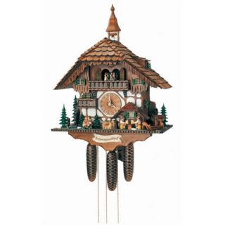 Forest Chalet Wall Clock