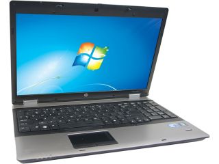 Refurbished HP Laptop 6550B Intel Core i5 520M (2.40 GHz) 4 GB Memory 250 GB HDD 15.6" Windows 7 Professional 64 Bit