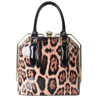 Rimen & Co. Leopard Print Satchel Handbag   18104517  