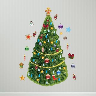 Christmas Tree Interactive Wall Decal Set   16150003  
