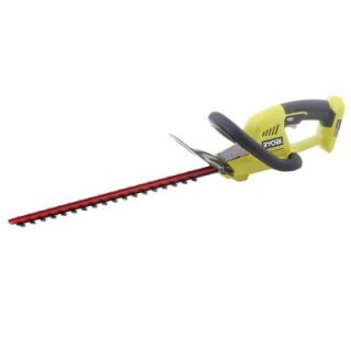 Ryobi ONE+ 18 in. 18 Volt Lithium Ion Cordless Hedge Trimmer   Battery and Charger Not Included P2605