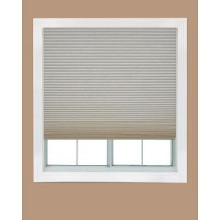 Redi Shade Trim at Home Easy Lift Natural 9/16 in. Cordless Light Filtering Cellular Shade   48 in. W x 64 in. L 2508663
