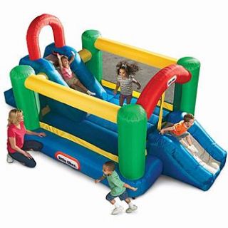 Little Tikes Jump n Double Slide™ Bouncer   Toys & Games   Outdoor