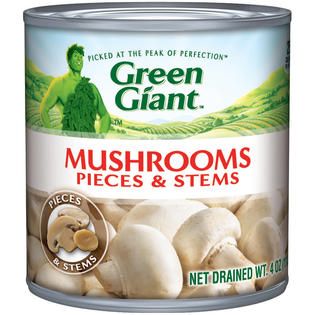 Green Giant Pieces & Stems Mushrooms   Food & Grocery   General