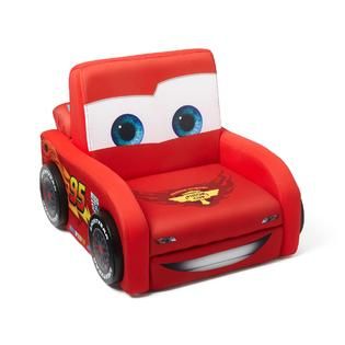Delta Children Disney Cars Deluxe Upholstered Car Shaped Chair   Baby
