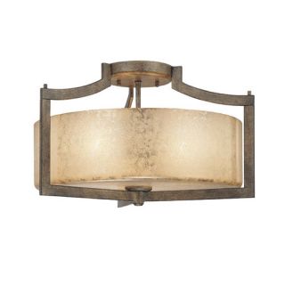 Minka Lavery Clarte 3 Light Semi Flush Mount