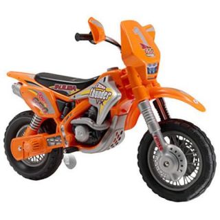 Big Toys Motocross Thunder Max VX 12V Battery Powered Motorcycle