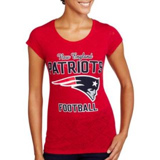 NFL Juniors Patriots Short Sleeve Burnout Tee