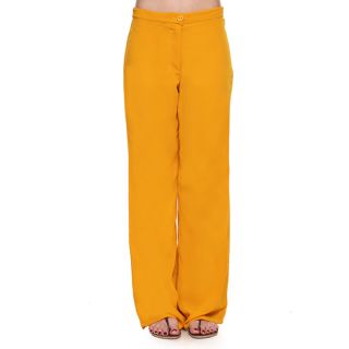 Global Desi Womens Boho Solid Color Pants (India)