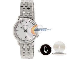 Bulova Men's Accutron II 96X128 Silver Stainless Steel Quartz Watch