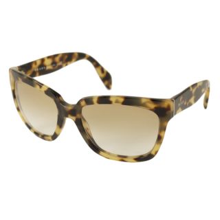 Prada Womens PR07PS Rectangular Sunglasses