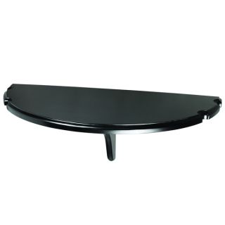 RAM Game Room Wall Mounted Black Pub Table with Cue Rests   18351019
