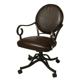 Pastel Furniture Island Falls Autumn Rust Arm Chair