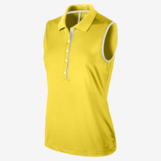 Nike Dot Collar Sleeveless Womens Golf Polo