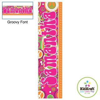 Personalized Groovy Growth Chart by KidKraft