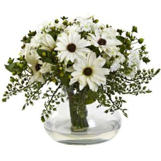 Nearly Natural Large Mixed Daisy Arrangement 1353 WH