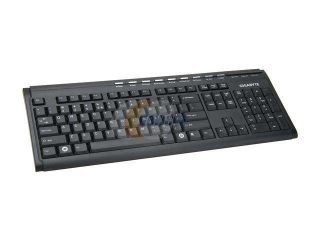 GIGABYTE GK K6150 Black USB Wired Standard Multimedia Keyboard