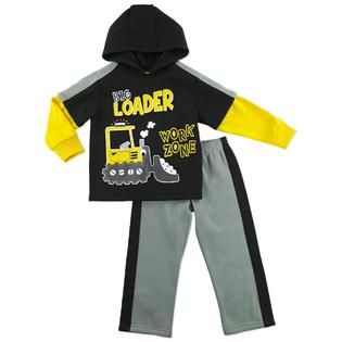 Little Rebels Infant & Toddler Boys Hooded T Shirt & Lounge Pants