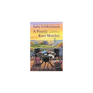 Finely Knit Murder ( Seaside Knitters Mysteries) (Hardcover)