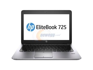 HP Laptop EliteBook J5N81UT#ABA AMD A10 Series A10 Pro 7350B (2.10 GHz) 4 GB Memory 180 GB SSD AMD Radeon R6 Series 12.5" Windows 7 Professional 64 Bit Upgradable to Windows 8.1 Pro