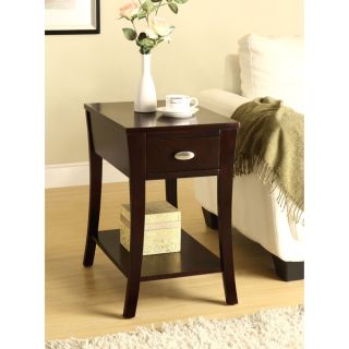 Espresso Side Table   14695787 Great Deals