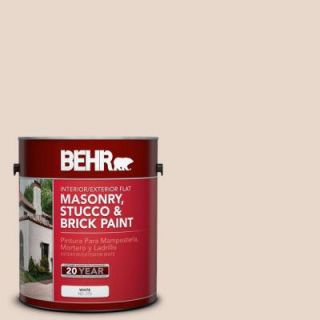 BEHR Premium 1 gal. #MS 07 Pageant Flat Interior/Exterior Masonry, Stucco and Brick Paint 27001