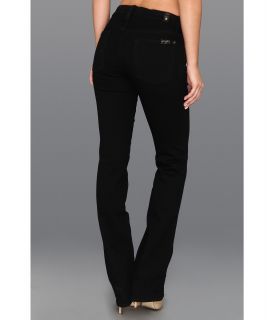 7 For All Mankind The Skinny Bootcut W Squiggle Second Skin Slim Illusion Black Elasticity