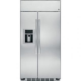 GE Profile™ Series 22 cu. ft. Counter Depth Built In Side by Side