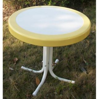 Retro Outdoor Dining Table, Multiple Colors