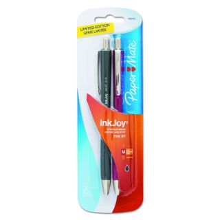 Paper Mate InkJoy 700RT Limited Edition Black Ballpoint Pen (2 Packs