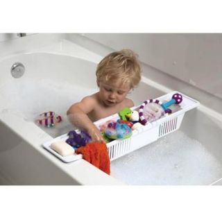 Kidco Funtime Bath Storage Basket   Includes Foam Letters And Numbers   Funtime Bath Basket   Adjustable Length Fits Most Tubs   Includes 36 Foam Letters And Numbers (s3722)