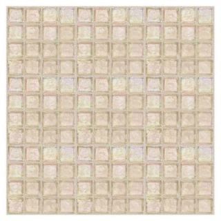 Daltile Egyptian Glass Dune 12 in. x 12 in. x 6 mm Glass Face Mounted Mosaic Wall Tile EG0811PM1P