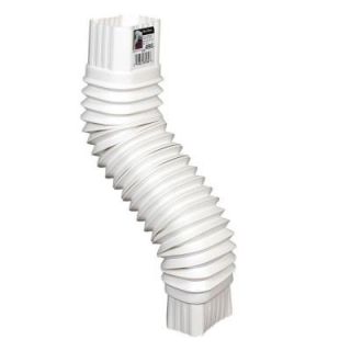 Amerimax Home Products White Flex Elbow 37084