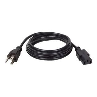 Tripp Lite  6 ft. 18AWG Power cord (NEMA 5 15P to IEC 320 C13)
