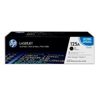 HP  125A Black Dual Pack LaserJet Toner Cartridge