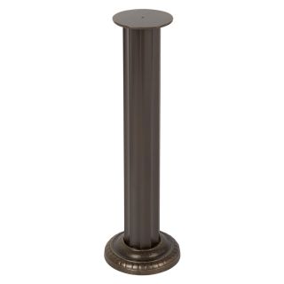 Whitehall 8 in Dia x 26 in H Weathered Bronze Sundial