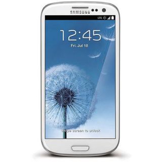 Virgin Mobile Data Done Right Samsung Prepaid Galaxy S3 Smartphone, White