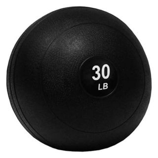 30 lbs. Slam Ball in Black Exercise & Fitness