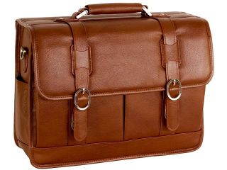 McKlein Brown 15.4" BEVERLY Leather Laptop Case Model 15444