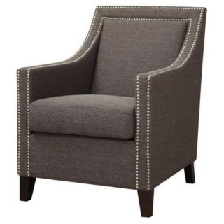 Emerald Home Janelle Accent Chair with Nailhead Trim
