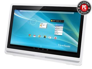 ViewSonic VSD241 WTA US0 24" USB Dual Point Optical Touch Technology Smart display ( All in One) 250 cd/m2 1000:1 Built in Speakers